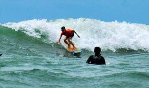 surfing