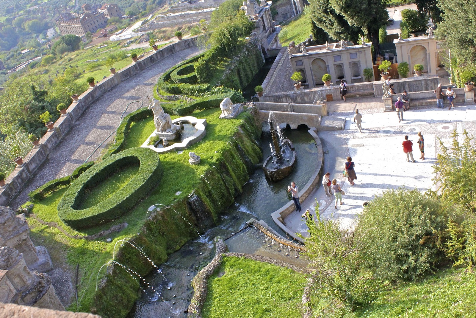 Eclectic Discoveries Villa d'Este Tivoli, Italy