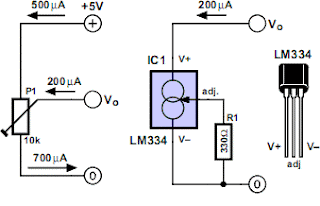 Contrast Controller Circuit Diagram For LCDs