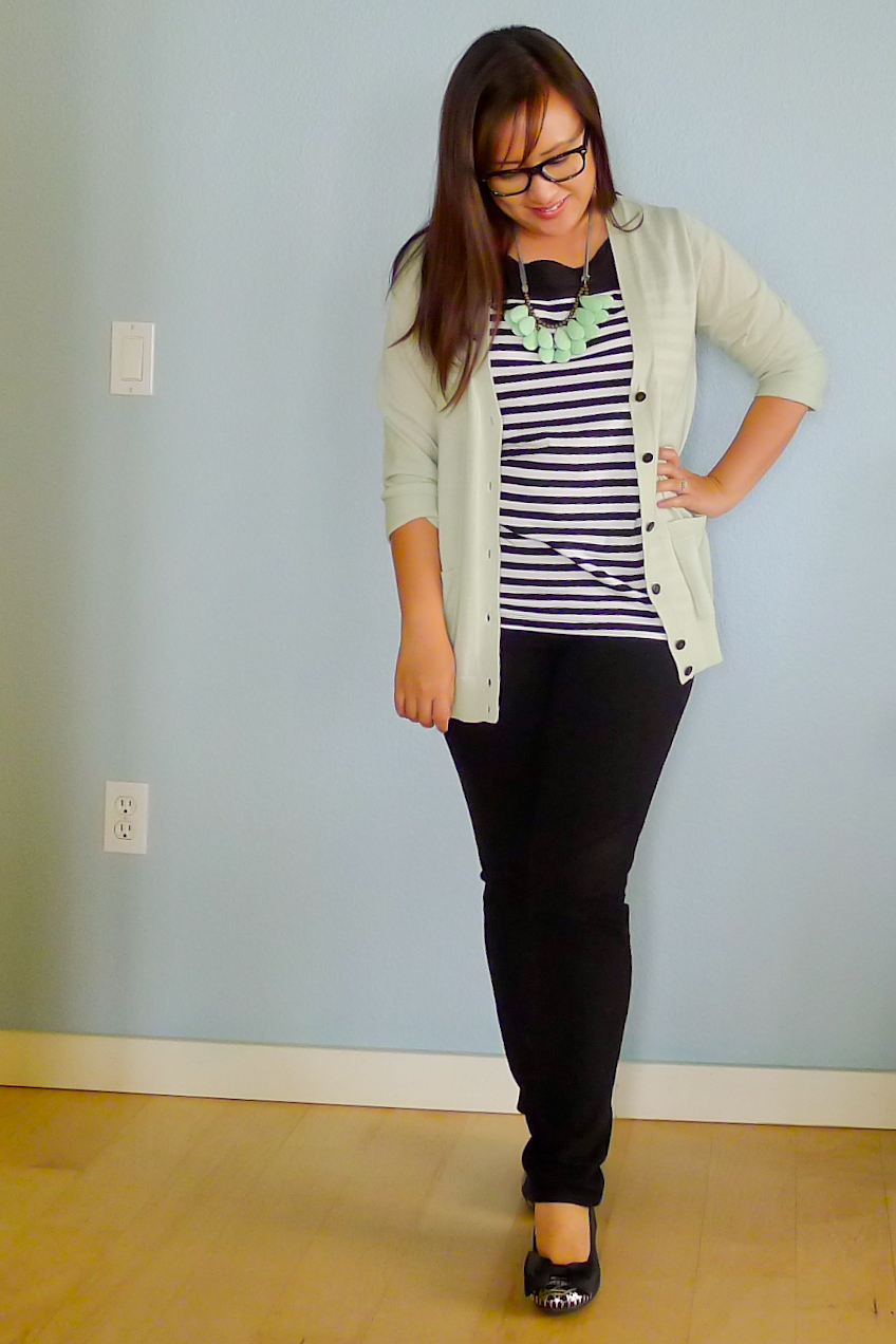 Granola To Glam Uniqlo Pants With Striped Tee From Rue La La