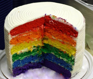 Cara Membuat Rainbow Cake 2012