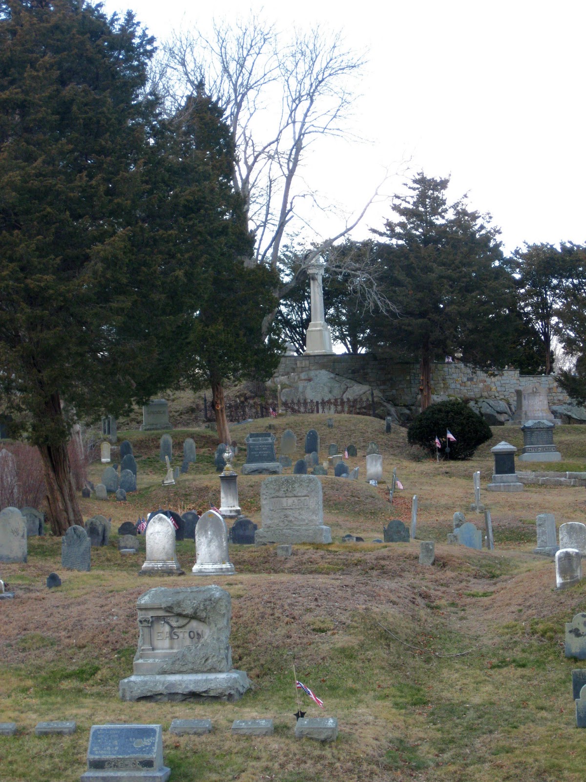 THE OLD COLONY GRAVEYARD RABBIT COHASSET CENTRAL CEMETERY, COHASSET