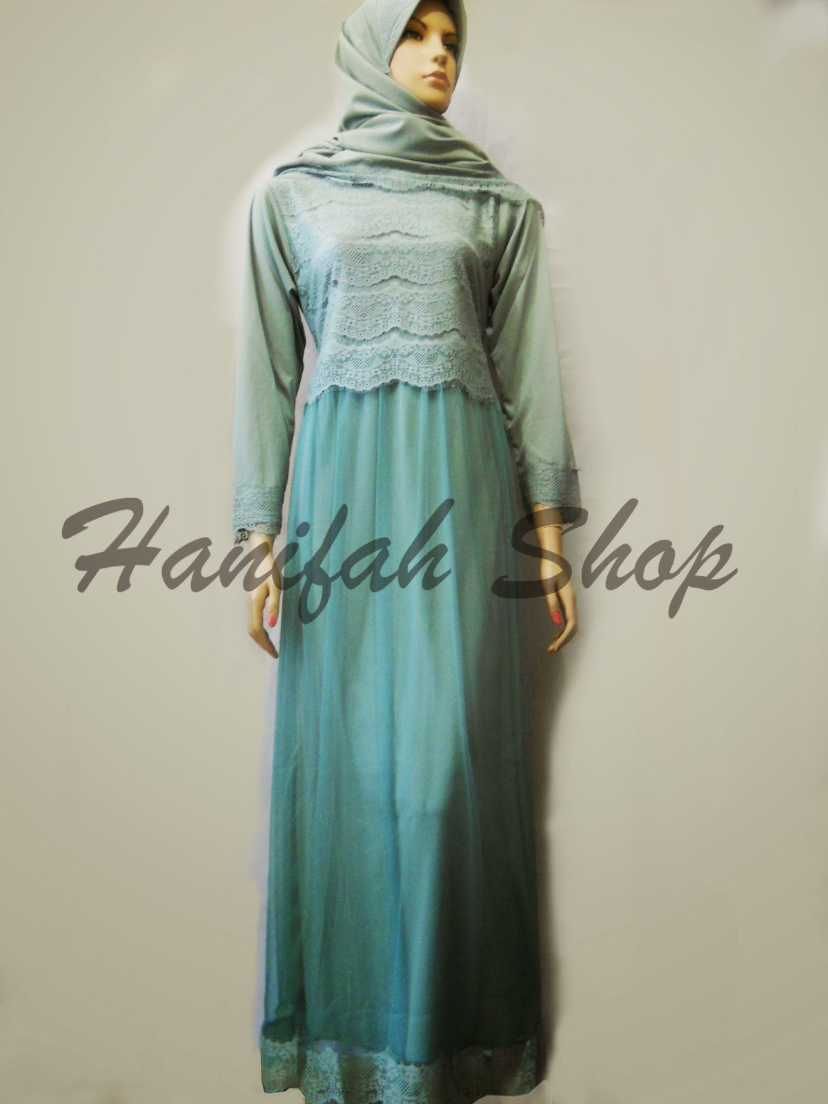 Baju Gamis Hijau Grosir Baju MuslimMukena AnakJilbab Baju Renang Dengan Harga
