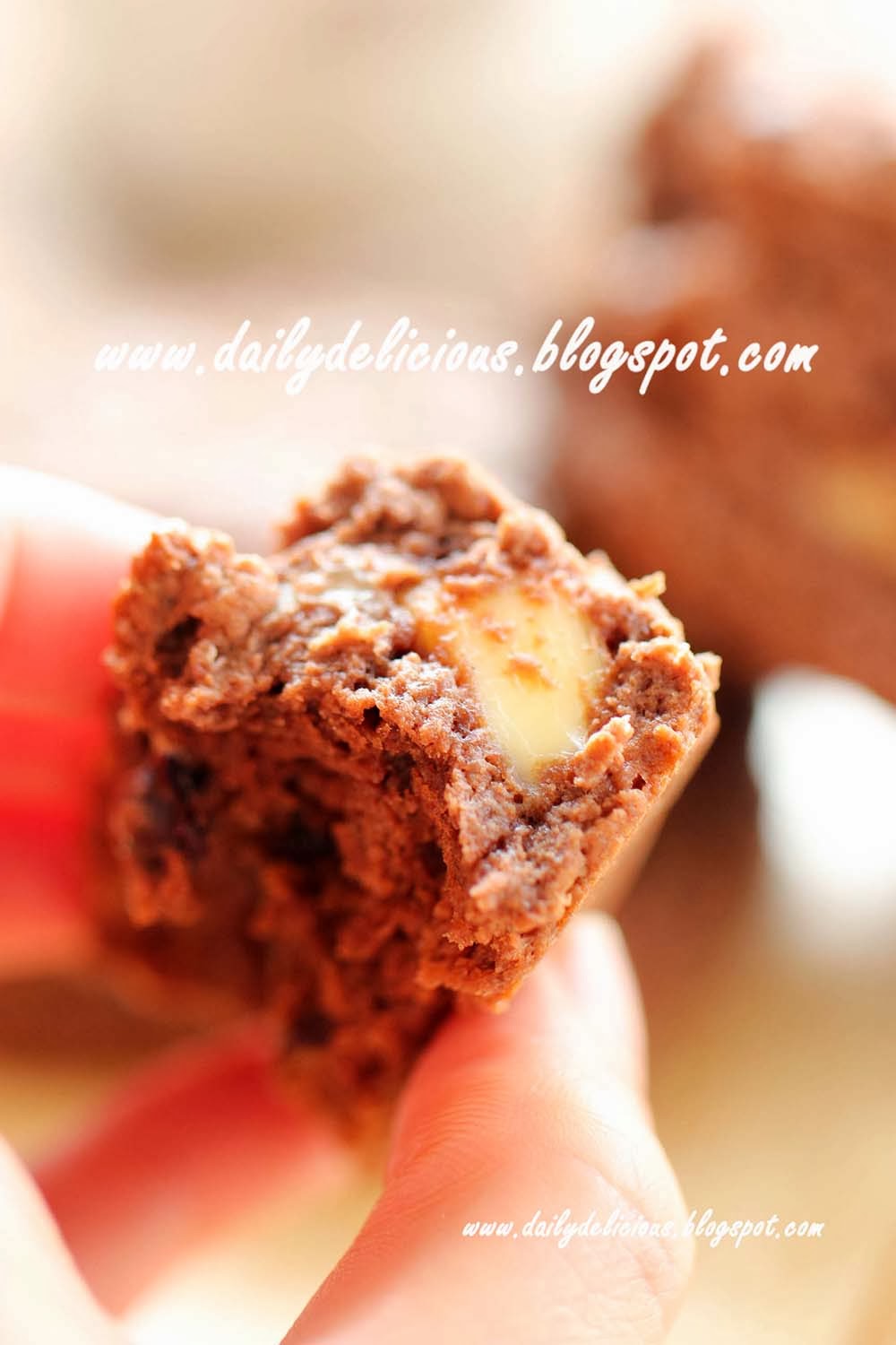 dailydelicious Easy daily bake Chocolate soft cheese scone