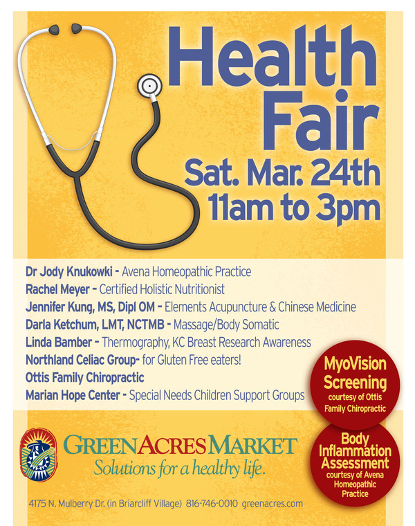 health fair flyer template free event flyer templates word