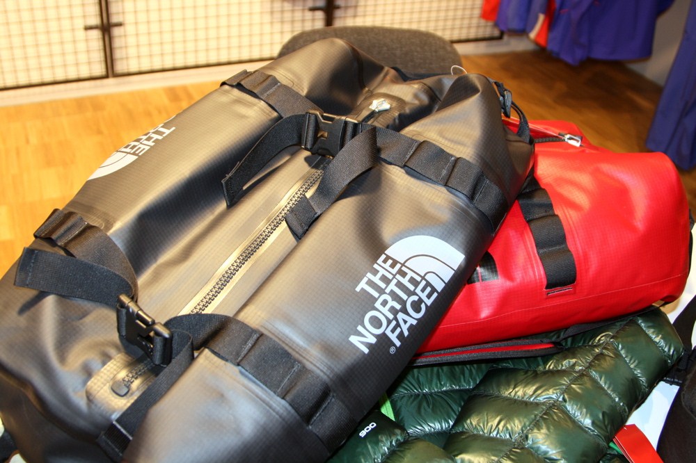 WATERPROOF DUFFLE BAGS COURTESY OF THE NORTH FACE Dr. Denim Lifestyles