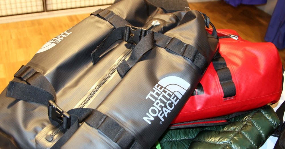Dr. Denim Lifestyles WATERPROOF DUFFLE BAGS COURTESY OF THE NORTH FACE