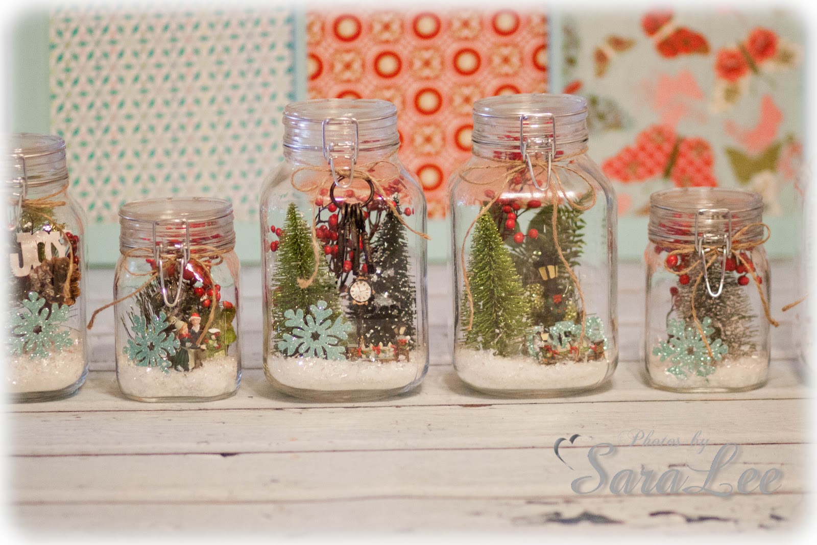 Sweet Little Gals DIY {Snow Globe} Centerpiece