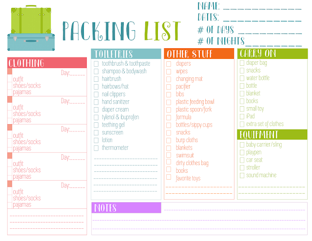 baby stuff list