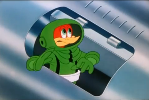Say; Hello Spaceman: Destination Moon - Woody Woodpecker (1950)