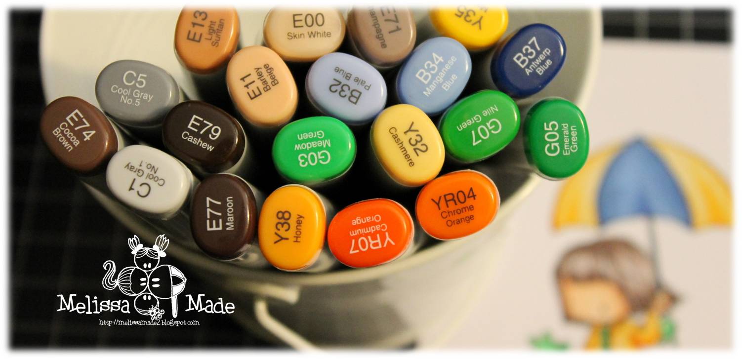 Melissa Made Copic Airbrush and Colorless Blender Together