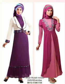 Model-Baju-Muslim-Gamis-Lebaran-Saat-ini