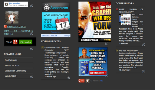 Click on this image to enlarge it Multi column widget