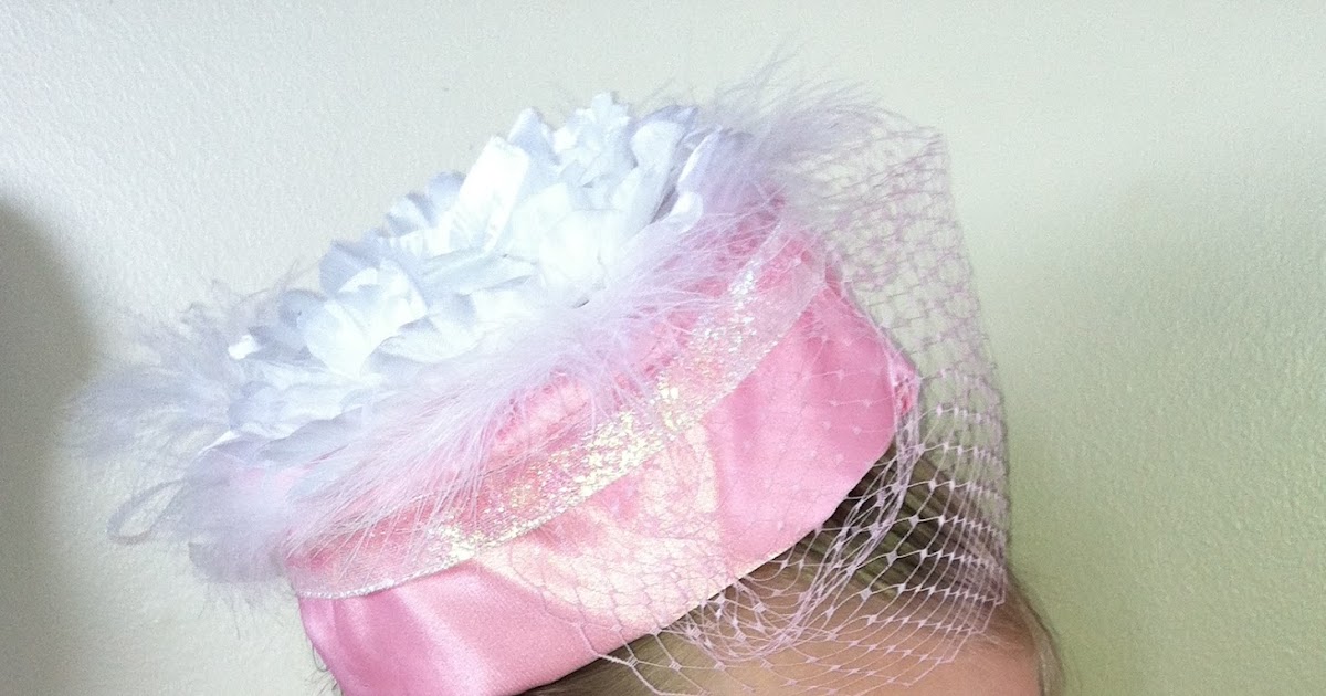Fancy Meeting Ewe How to make a dress up "Pill Box" hat, tutorial!