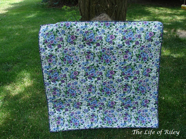 The Life of Riley Seven Quilts Number Four Pansy Quilt