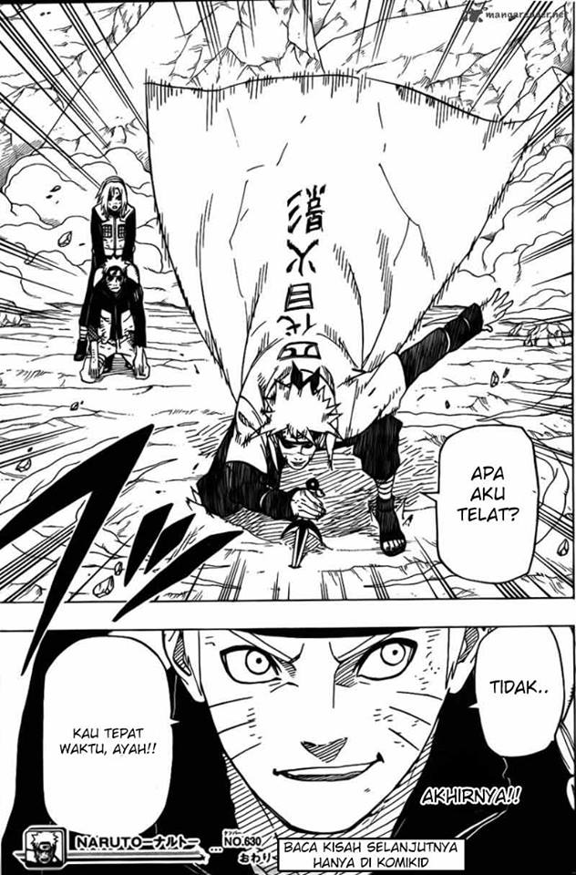 All About NARUTO: Alur Cerita Naruto Chapter 630