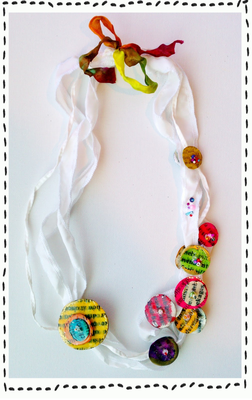 Kelli Nina Perkins Paper Button Tutorial