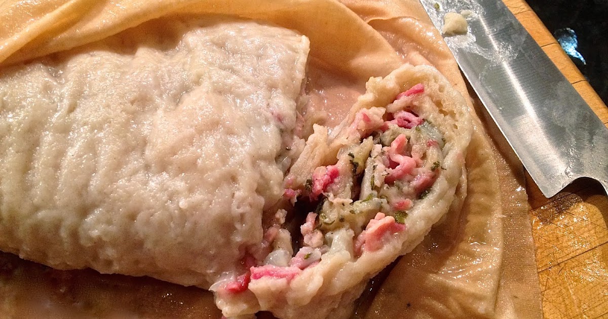 nueva cocina Bacon, Sage & Onion Suet Pudding