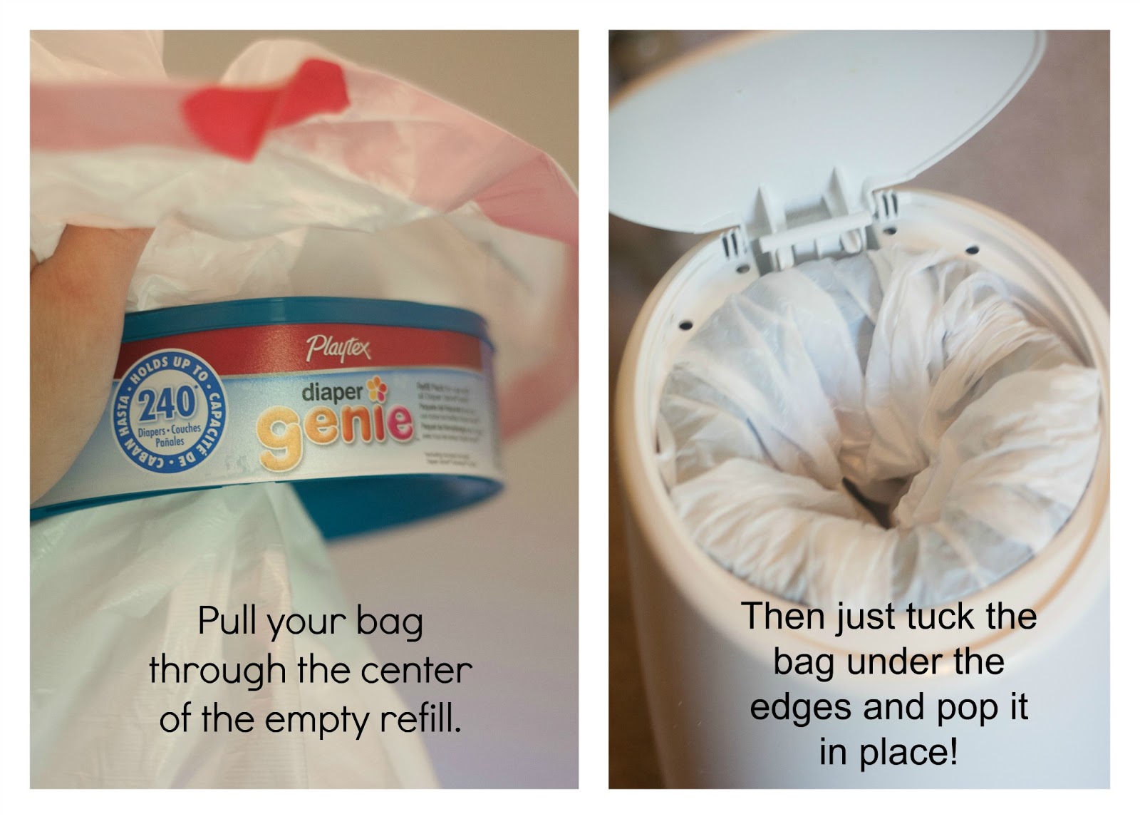 Refill Your Diaper Genie, Cheaper Holding the World in a Paper Cup