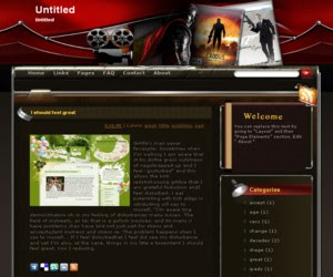Untitled Blogger Template