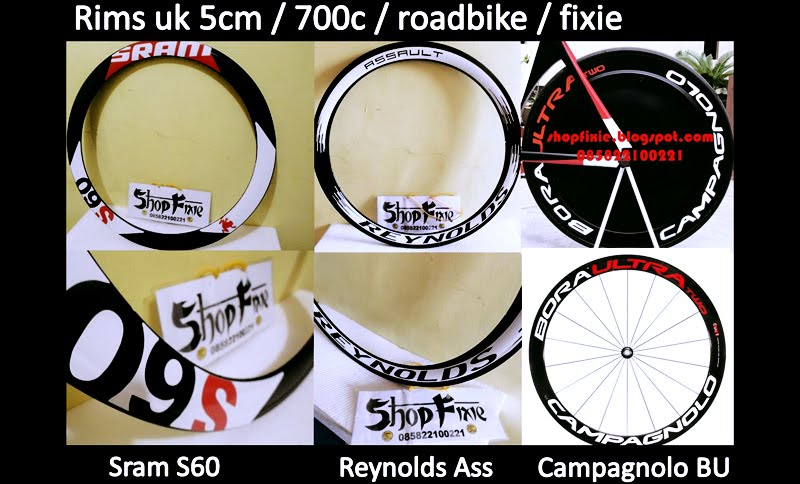 Rims 5 cm DECAL USE Created ShopFixie