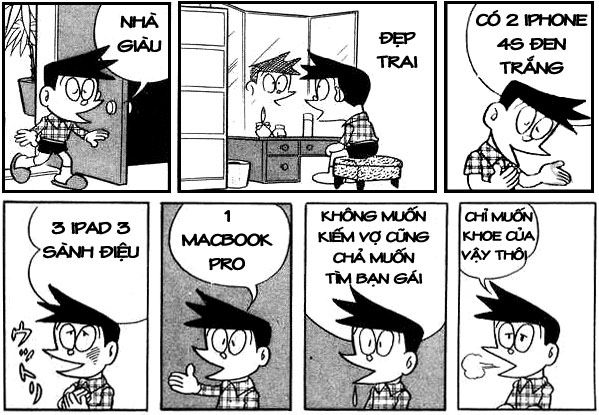 Đôrêmon chế - đàn ông thích lên và đàn bà thích....