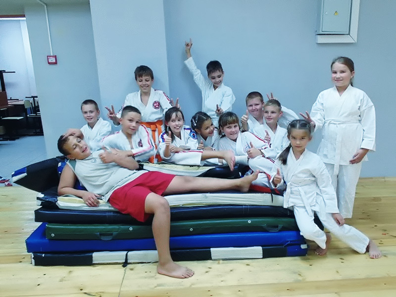Юные каратисты