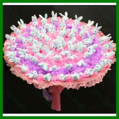 bouquet original, cadeau original naissance
