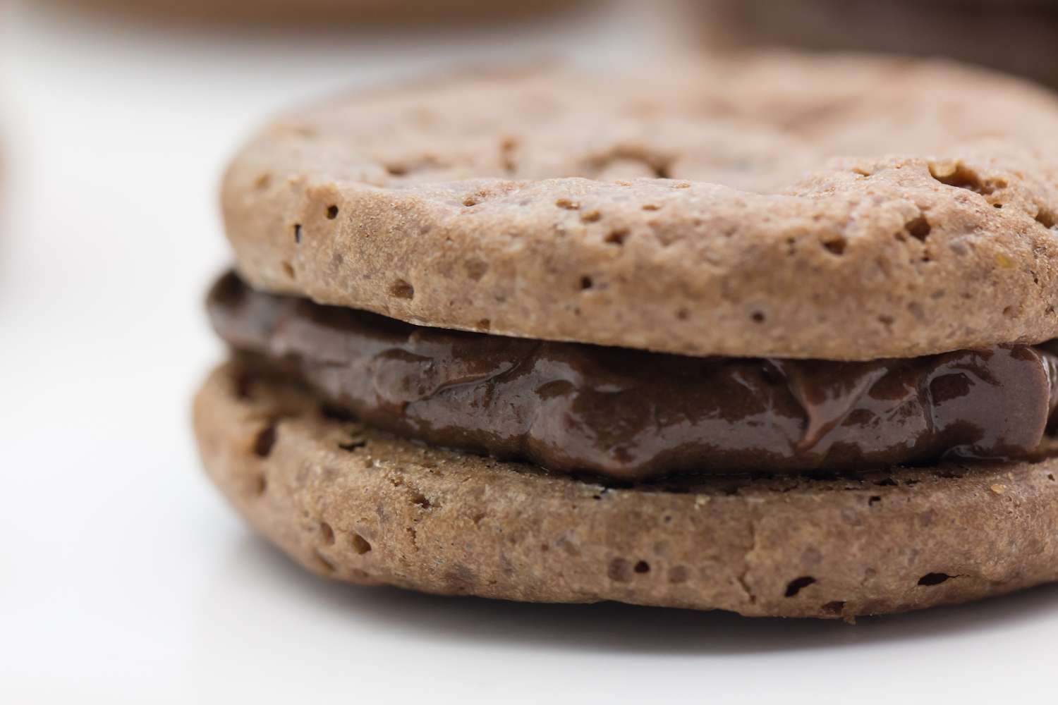 Chocolate Cookies with Chocolate Filling