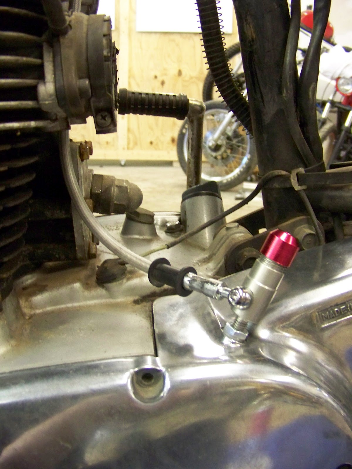 XS650 Hydraulic Clutch Conversion Install Instructions Hughs Hand Built