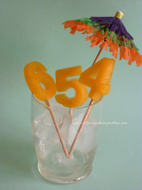 Polos Números De Naranja
