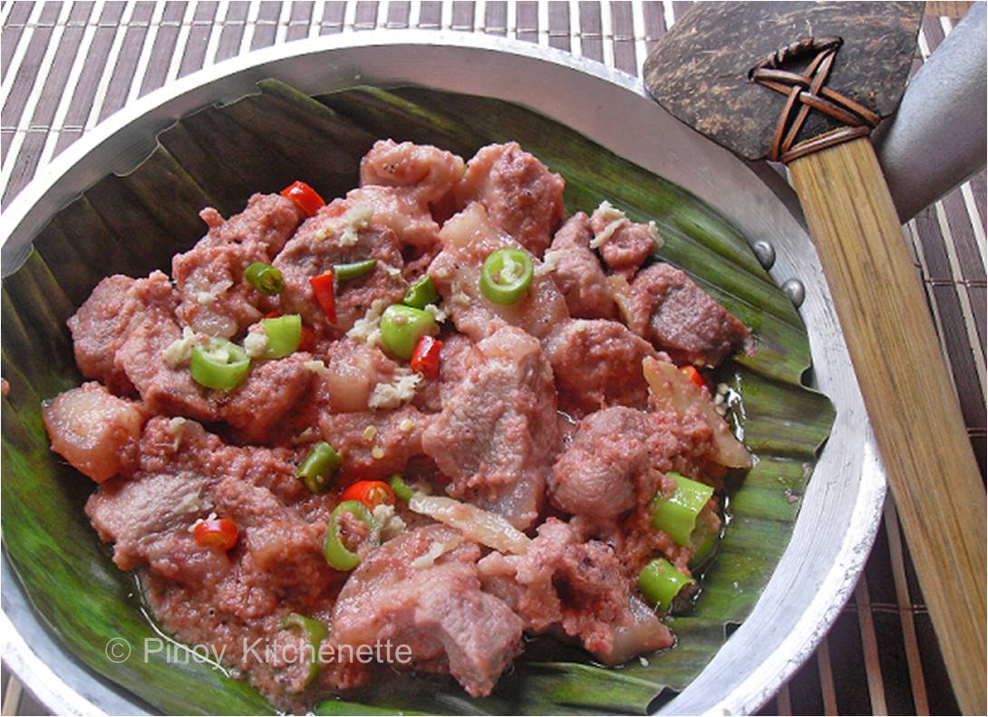 Pork Binagoongan sa Gata Pinoy