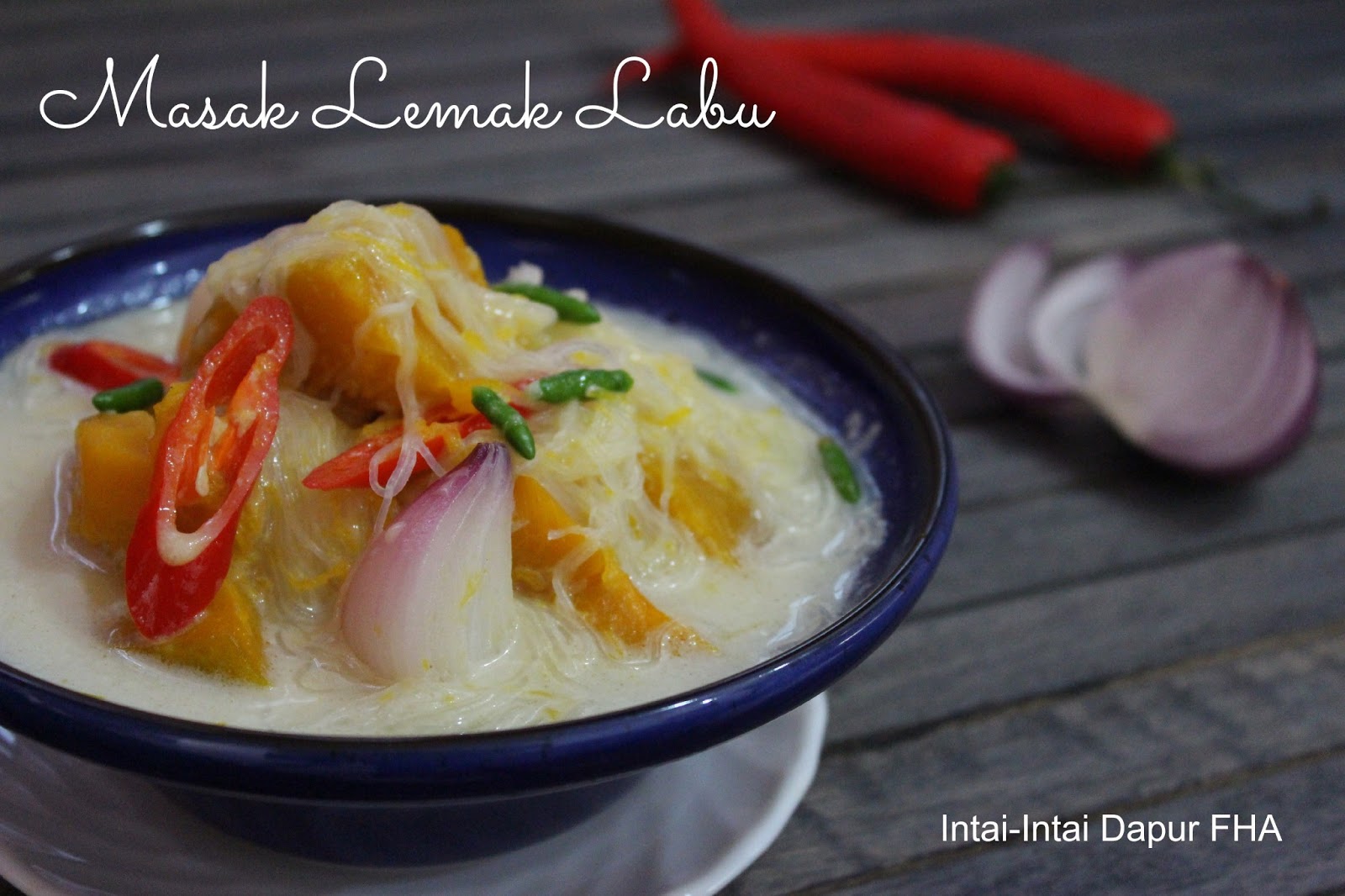 MASAK LEMAK LABU FHA Selemak Santan