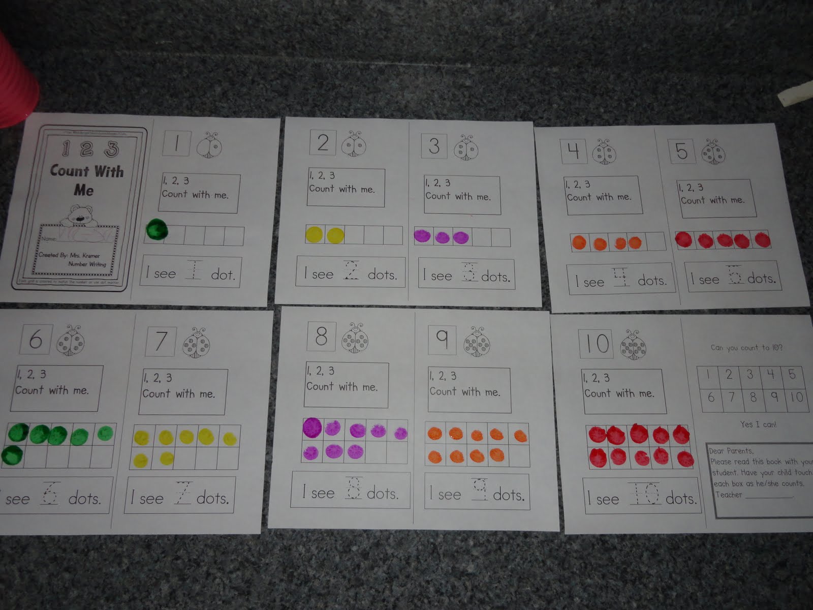 Izzie, Mac and Me: School Unit Math Activities