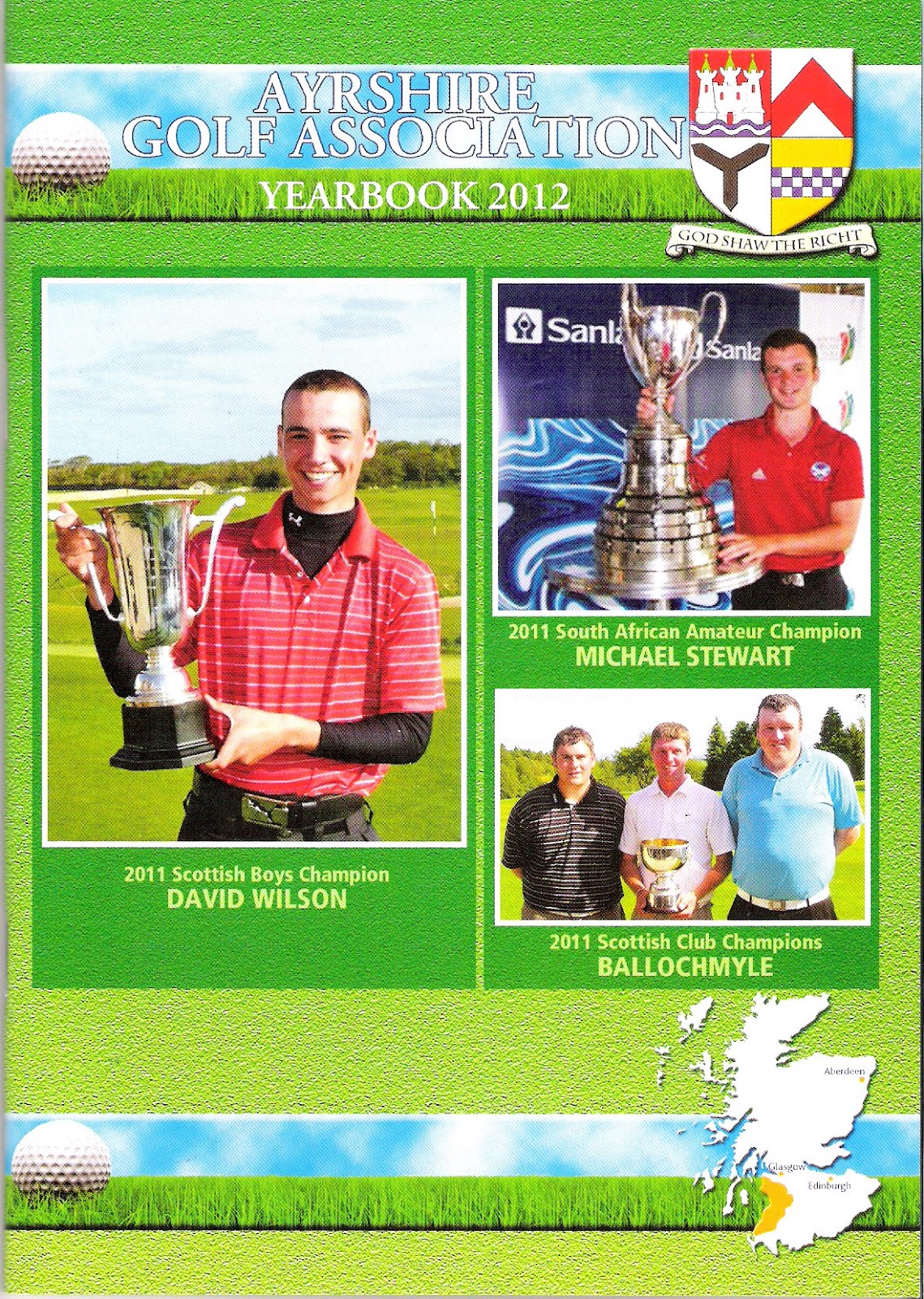 AYRSHIREGOLF AYRSHIRE GOLF ASSOCIATION YEARBOOK 9th edition launched