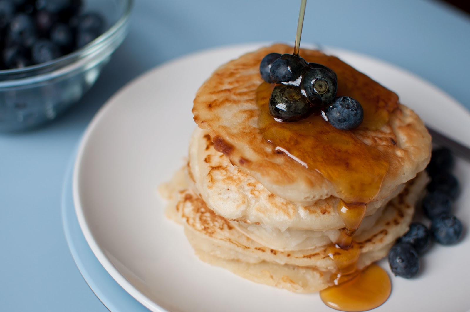 The Hungry Birdie Easy coconut pancakes