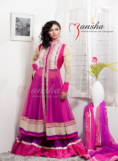 Mansha Spring-Summer Women's Dresses Collection 2013