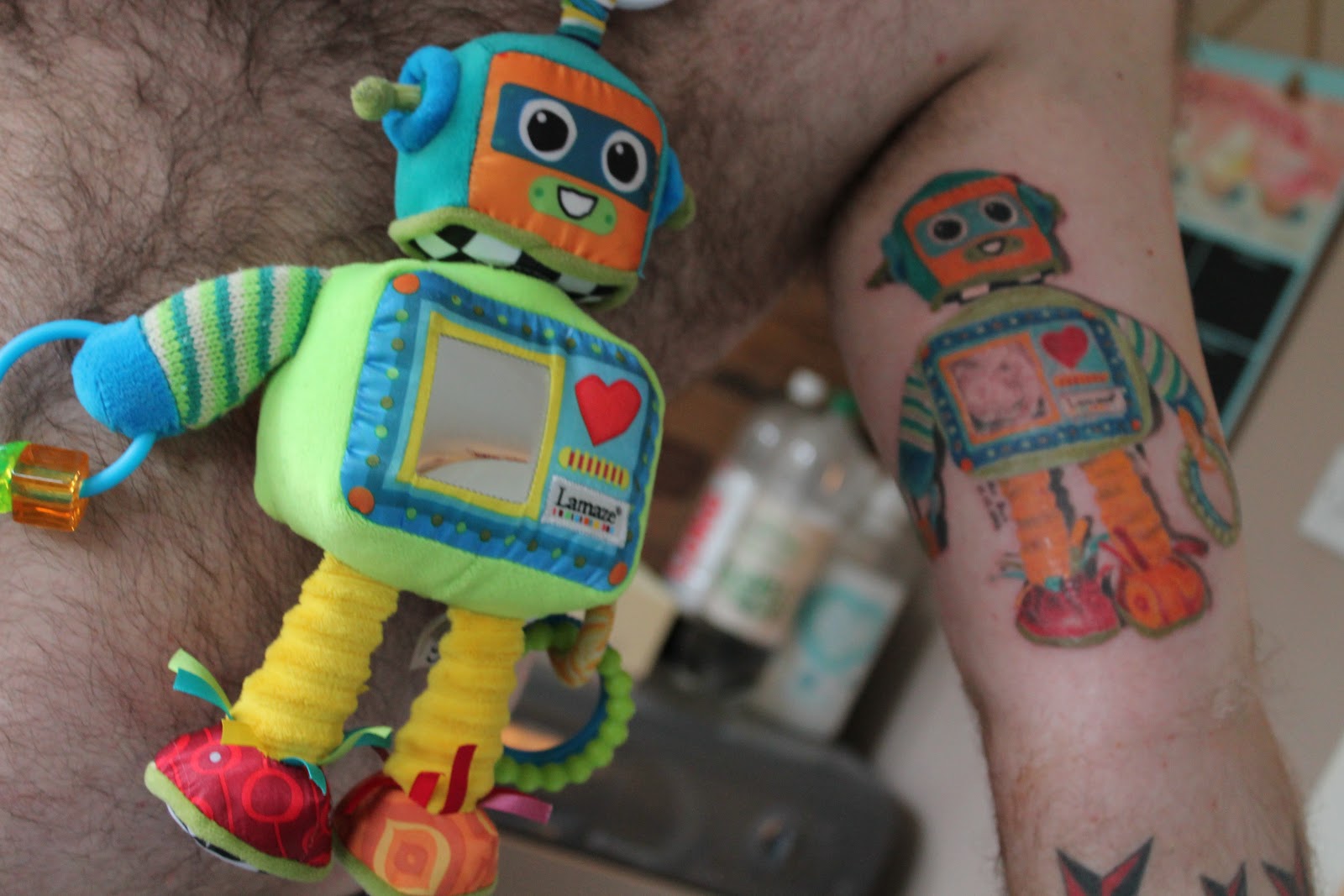 lamaze rusty the robot