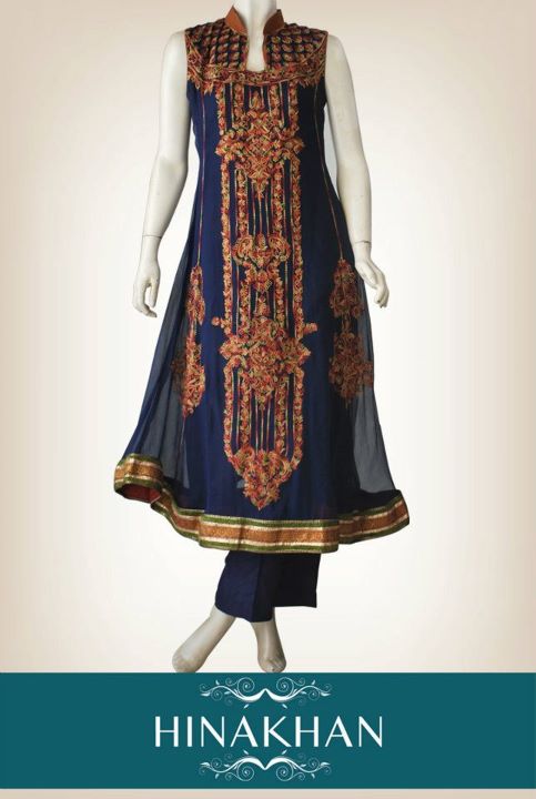 Hina Khan Eid-Ul-Adha Dresses 2011-12 | Embroidered Ready to wear Salwaar kamees for Eid 2011-12