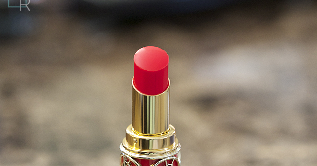 the raeviewer - a premier blog for skin care and cosmetics from an  esthetician's point of view: YSL Rouge Volupté Shine Lipstick in 12 Corail  Incandescent Review, Photos, Swatches