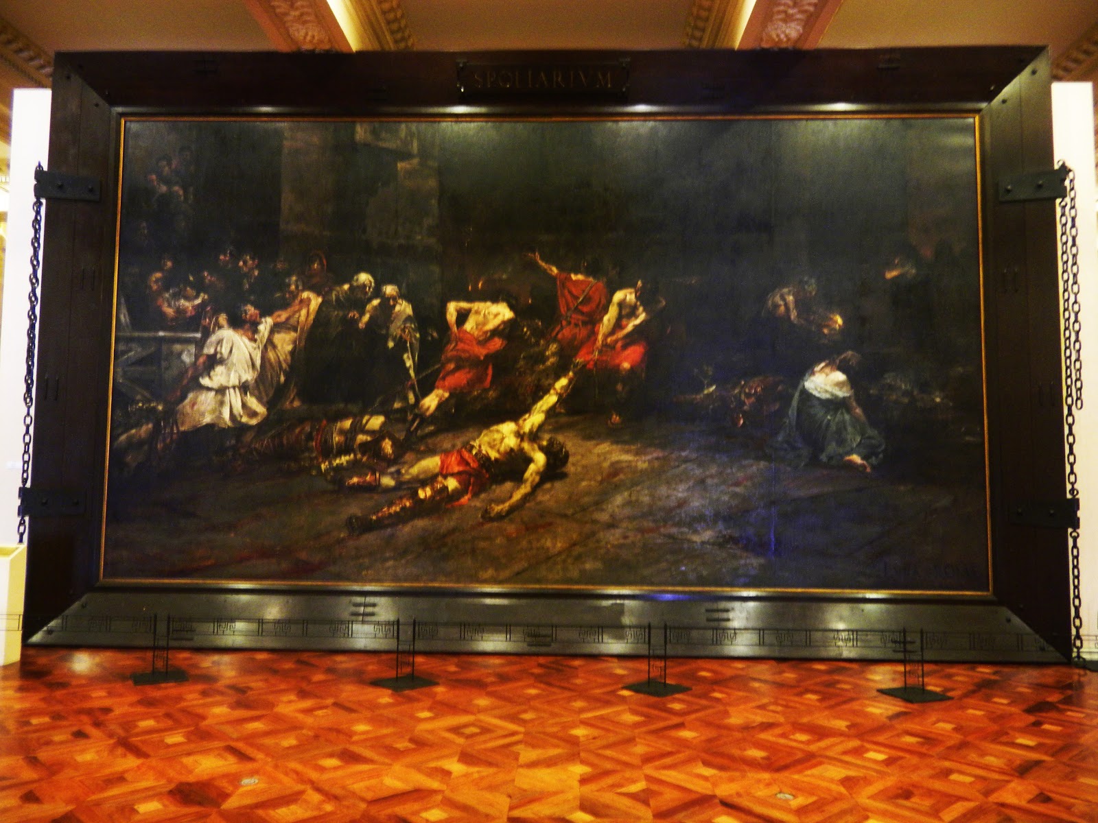 Princess Sol Diaries The Spoliarium at Philippine National Museum