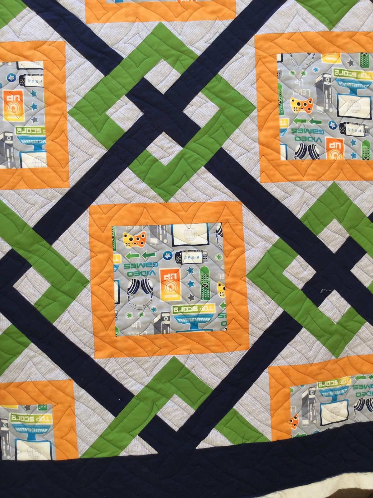 Eagles' Wings Quilts Rosemary's Computer quilt