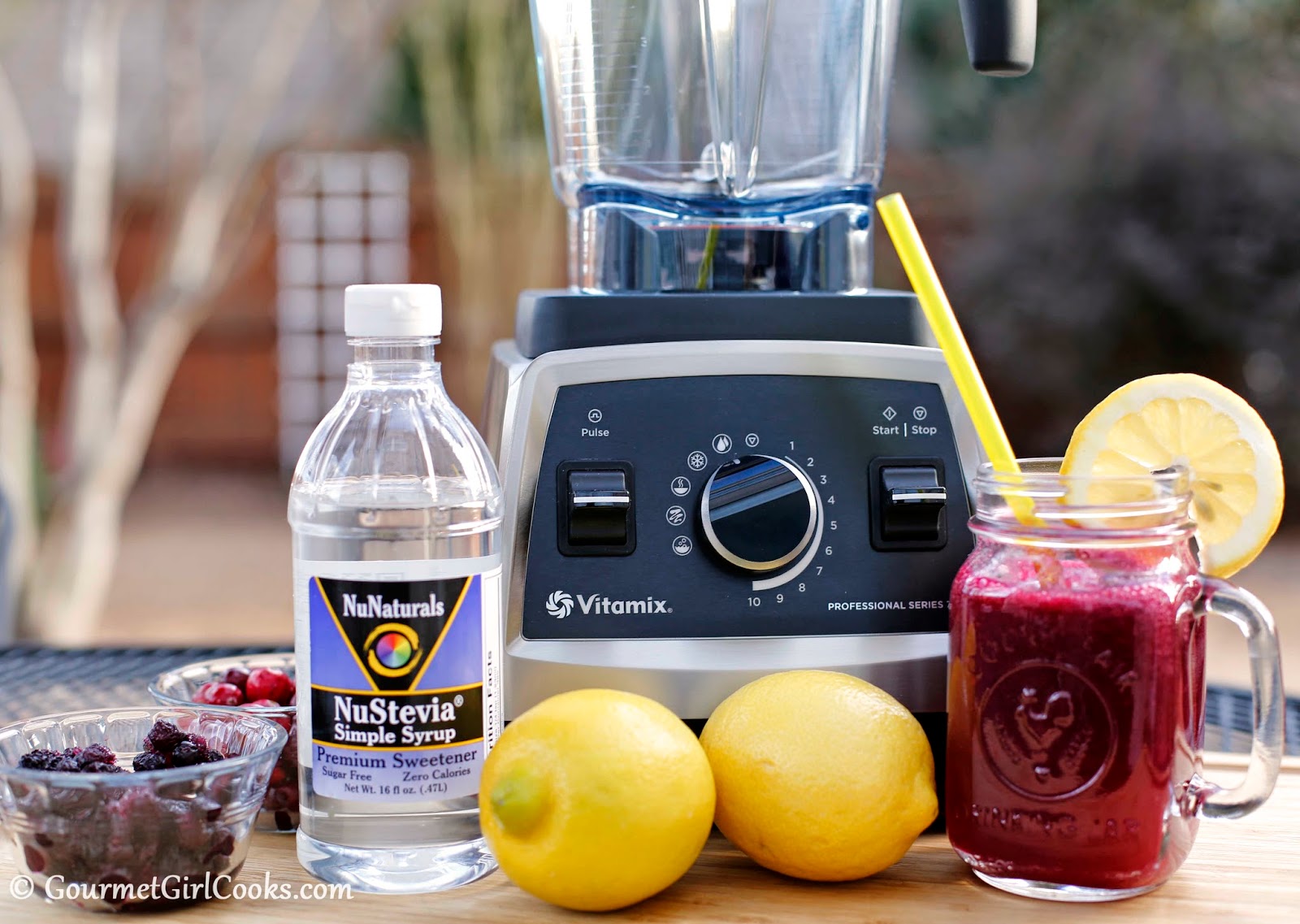 Gourmet Girl Cooks Low Carb LemonBerry Juice Refreshing & Packed w