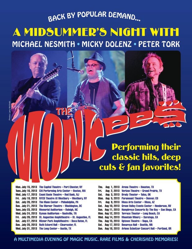The Monkees, With Mickey Dolenz, Peter Tork AND Michael Nesmith, to