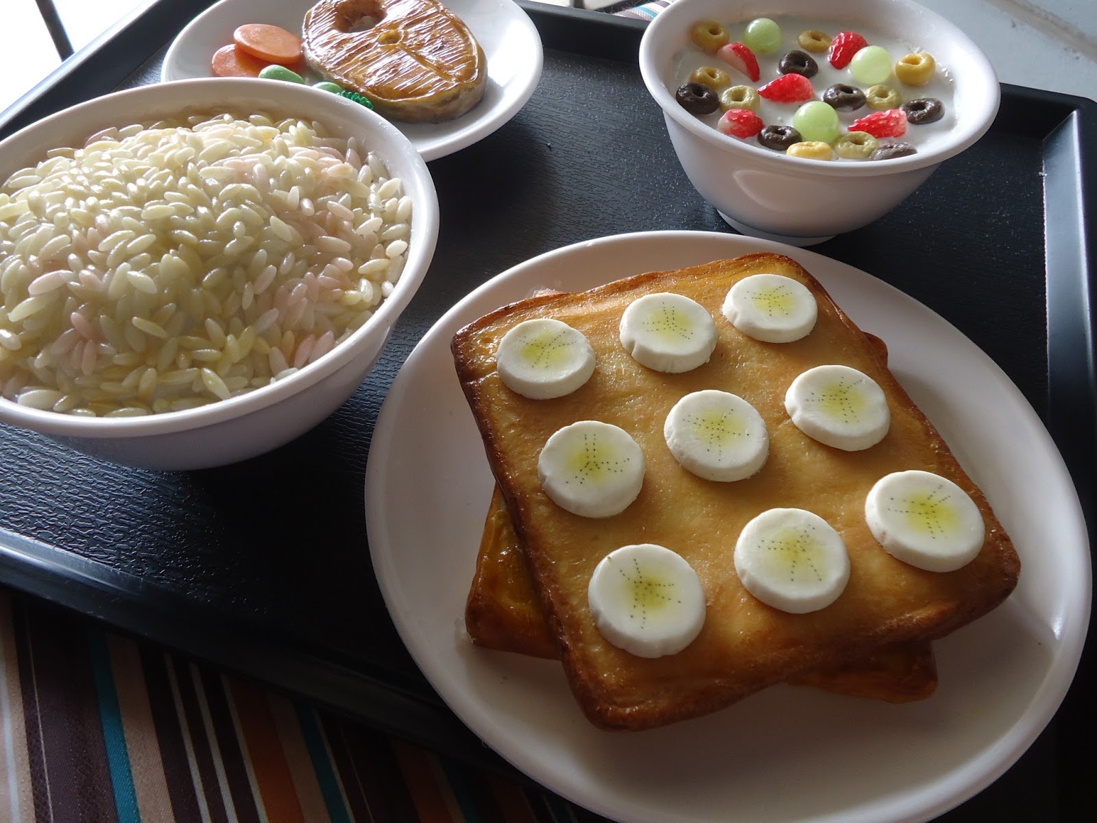 Kin's Miniature Handmade Clay Food by Kin Quek. Have Fun With