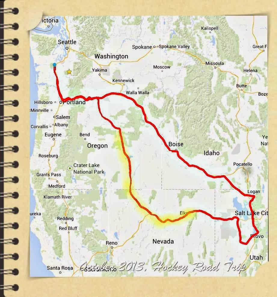 Older Adventures Day 2, Clyde Holliday State Park, Oregon to Elko, Nevada