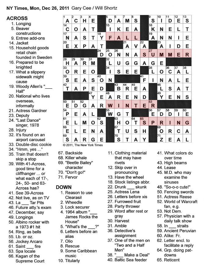 knighted english composer crossword