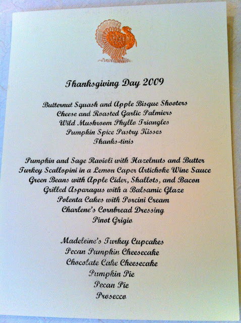 Thanksgiving menu ideas the cul-de-sac: November 2011