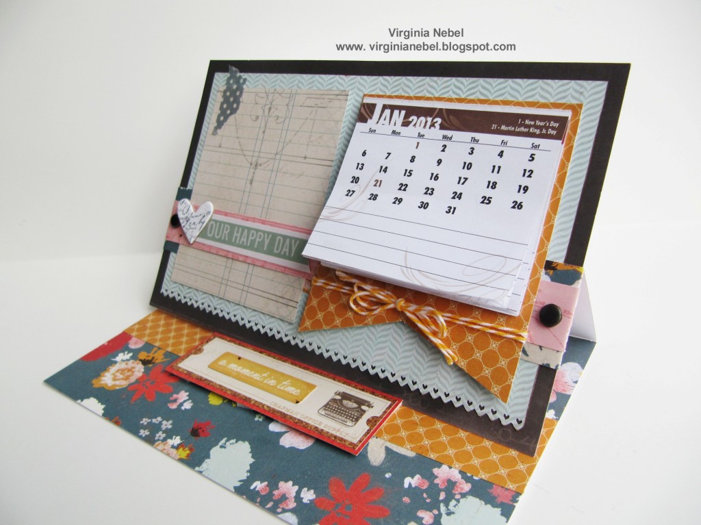 Scorpal Easel Calendar Display by Virginia Nebel