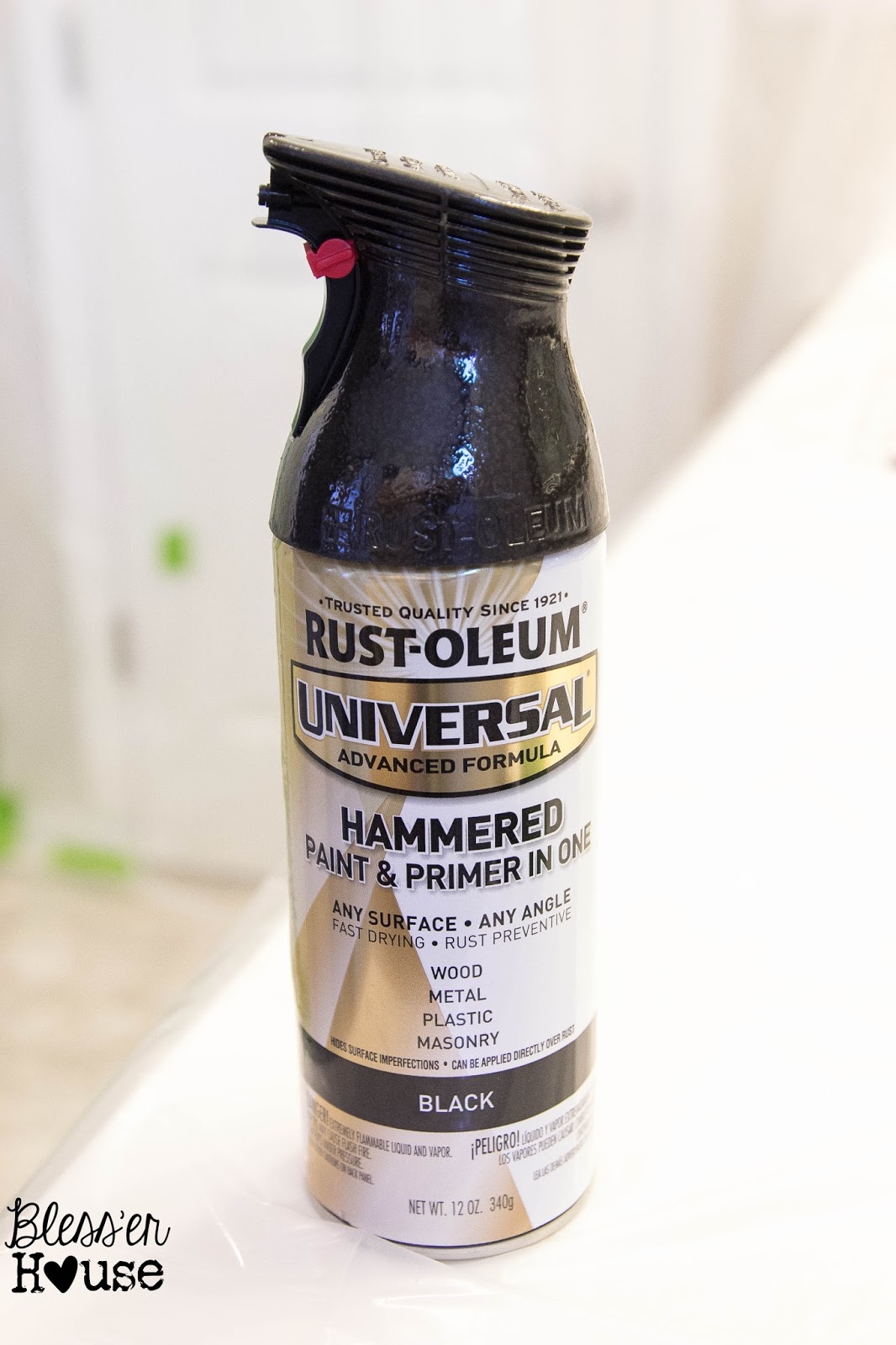 How NOT to Paint a Shower Door (And How to Fix Spray Paint Mistakes